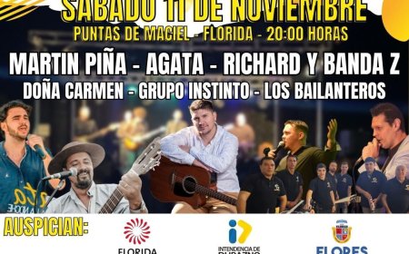 Hoy en Puntas de Maciel se realizará la 2da edición de la Fiesta de Maciel.
