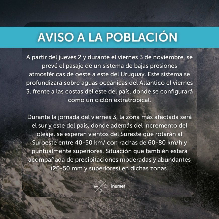 Fuertes vientos con rachas muy fuertes