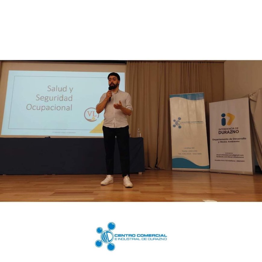Ayer se realizó la charla sobre SYSO, Seguridad y Salud Ocupacional en Sala Lavalleja