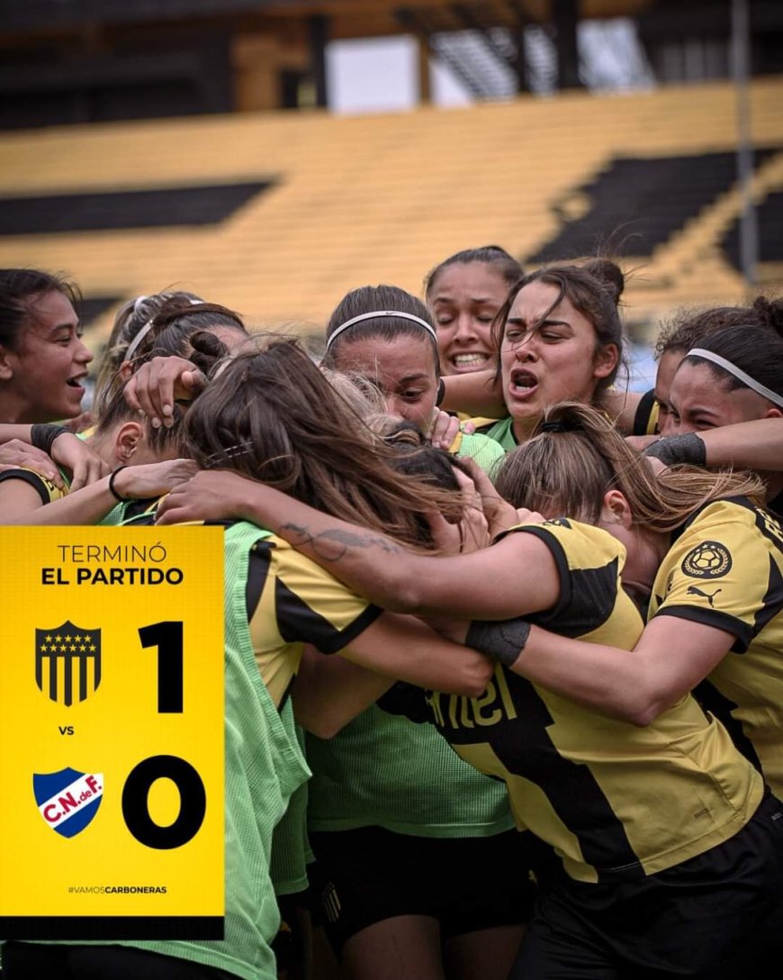 El clásico femenino del fútbol Uruguayo fue para Peñarol, con vuelta incluída.