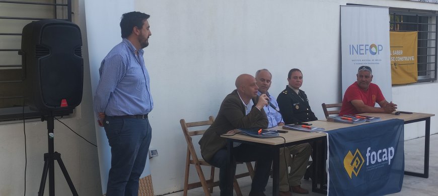 Cierre de cursos y entrega de certificados en FOCAP