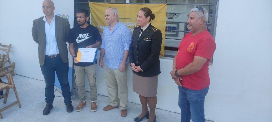 Cierre de cursos y entrega de certificados en FOCAP