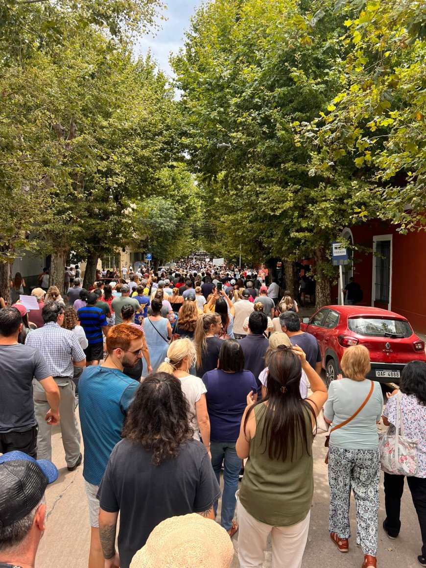 Se realizó multitudinaria marcha por la inseguridad en Durazno