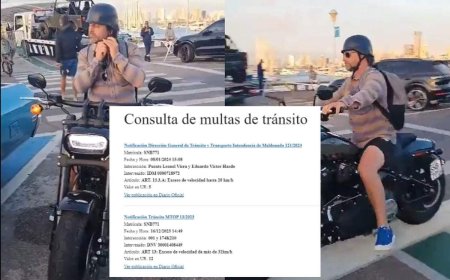 El presidente de la República deberá pagar dos multas por exceso de velocidad.