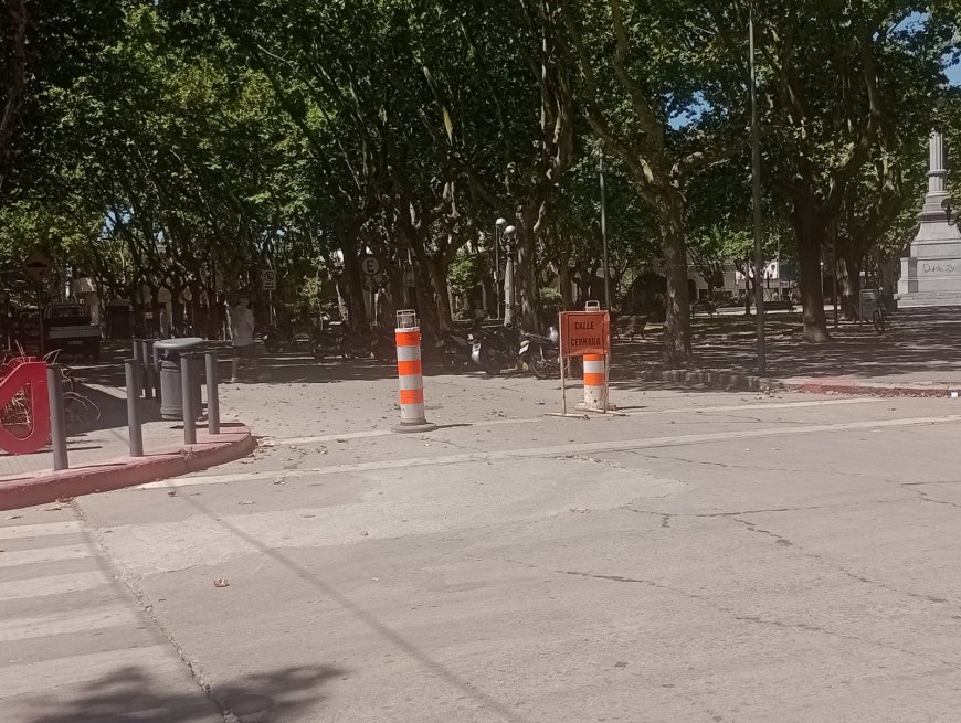Información sobre trabajos de obra en vía pública.