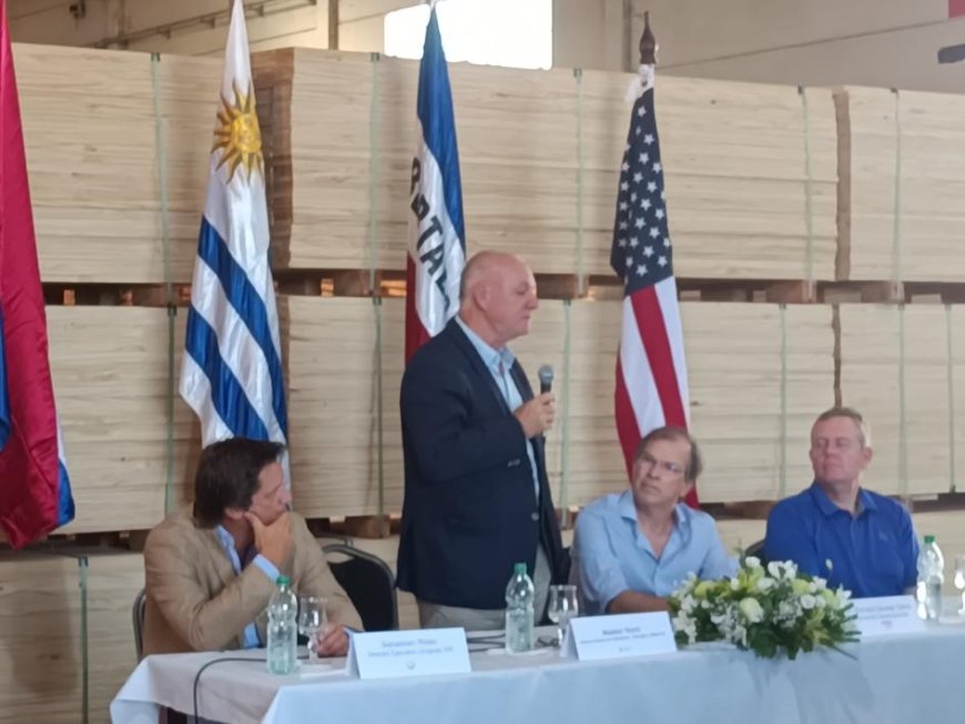 Empresa maderera se instaló en Rivera y brindará 100 puestos de trabajo.