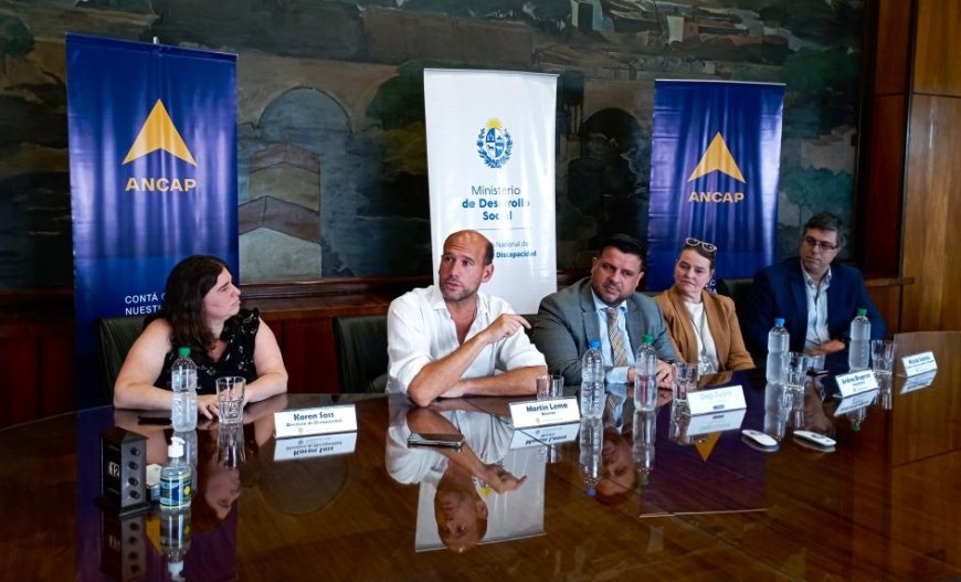 Paysandú: MIDES y Ancap firmaron acuerdo para brindar "alojamiento con apoyo" a personas con discapacidad