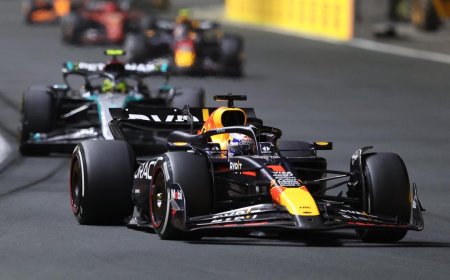 Gran Premio de Arabia Saudí: Verstappen gana en Arabia y ‘Checo’ completa otro ‘doblete’ de Red Bull