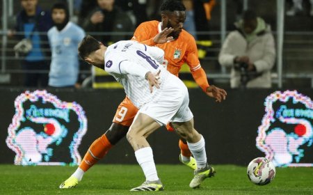 Uruguay cayó 2-1 ante Costa de Marfil