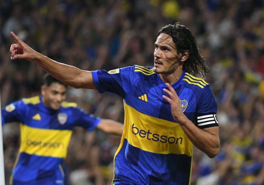 Argentina: Con Cavani como figura, Boca derrotó a Racing en el clásico