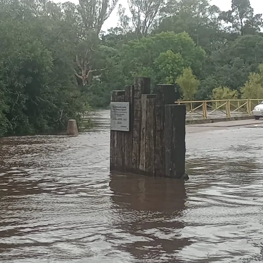 PUENTE CERRADO | Puente "Ing. Federico Capurro" ya no da paso