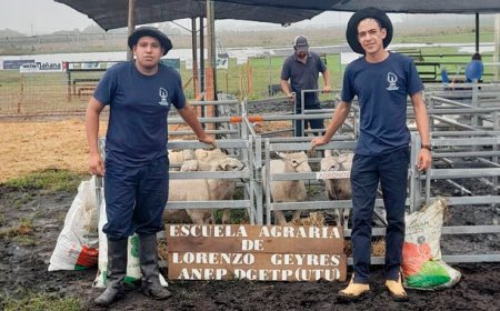 Escuela Agraria Lorenzo Geyres fue premiada en importante concurso en la Expoactiva en Soriano