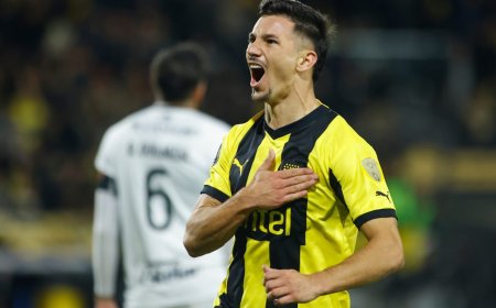 Peñarol goleó a Caracas por Copa Libertadores