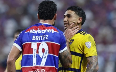 Merentiel anotó, pero Boca fue goleado en Brasil, 4-2 por Fortaleza