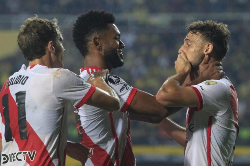 Los rivales de Nacional: River ganó en Venezuela con goles uruguayos