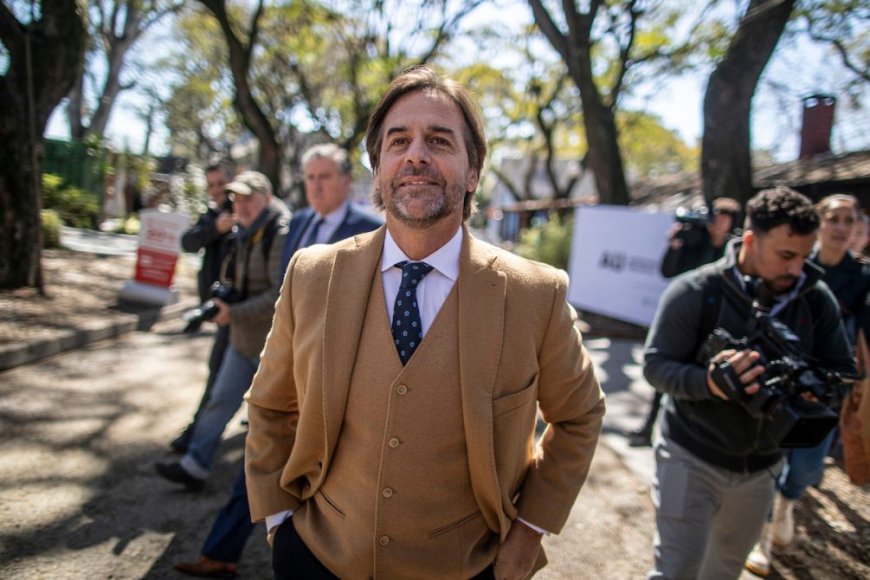 Lacalle Pou lidera el ranking de presidentes sudamericanos con mayor índice de aprobación