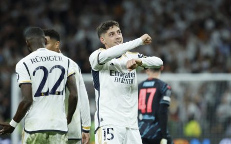 Los impresionantes números de Federico Valverde en el Real Madrid