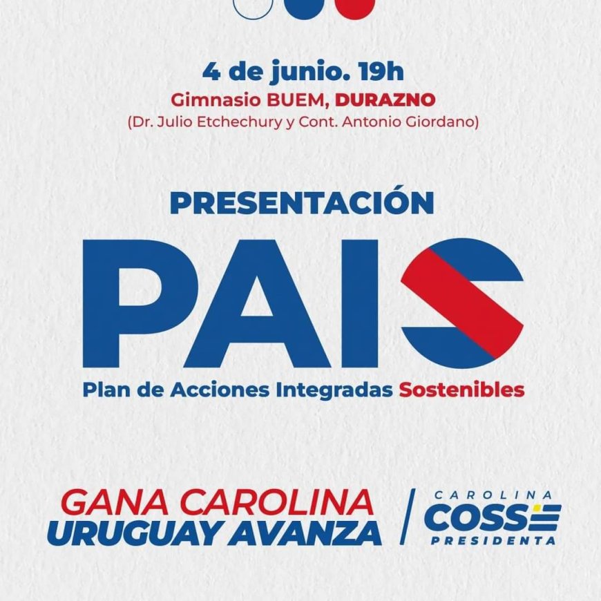 ¡Se viene Carolina a Durazno!