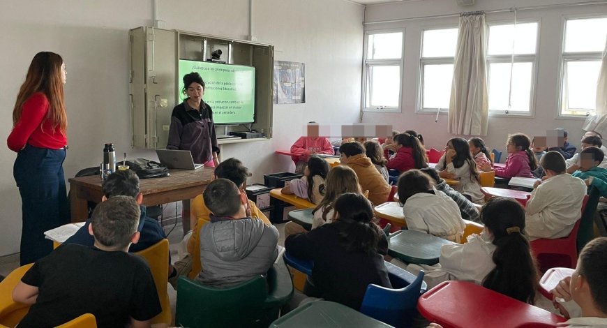 Compostaje y el cuidado de la compostera en Escuela 96