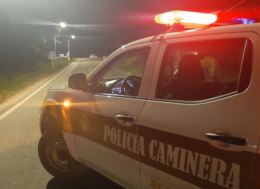 Trágico accidente en Ruta 87 en Canelones: fallecen motociclista y peatón