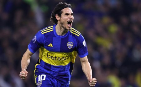 Con gol de Cavani, Boca clasificó a octavos de final de la Copa Sudamericana