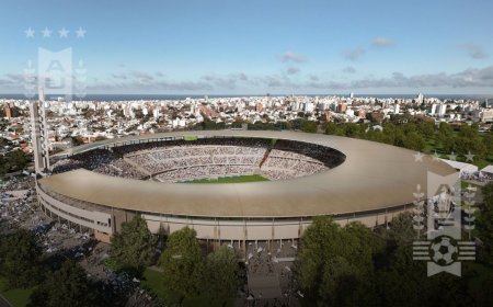La AUF presentó imágenes del «nuevo» Estadio Centenario