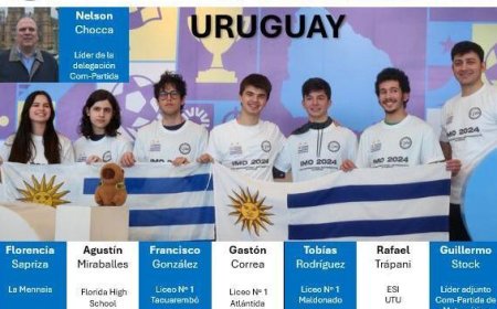 Histórica presencia de UTU en la Olimpíada Internacional de Matemáticas en Inglaterra