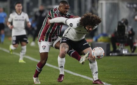Con un gol del uruguayo Maxi Falcón, Colo Colo se mete en cuartos de la Libertadores