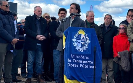 Se realizó ceremonia inaugural de obra de Ruta 6