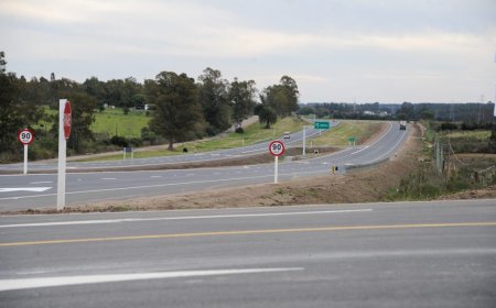 Fueron inauguradas las obras de doble vía en la ruta 8 entre el empalme de la 11 y la 9