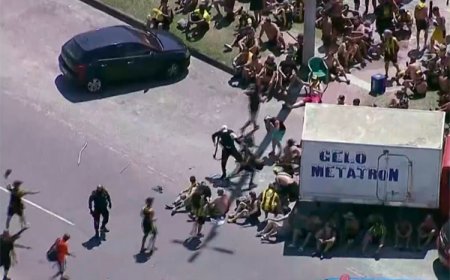 Hinchas de Peñarol participan en incidentes y vandalismo en Río de Janeiro