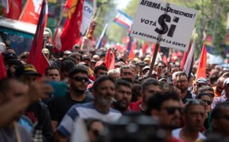 El PIT-CNT cierra la campaña por el plebiscito con la agenda de la seguridad social dominando la discusión política