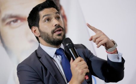 Andrés Ojeda se distanció de las asperezas dentro del Partido Colorado