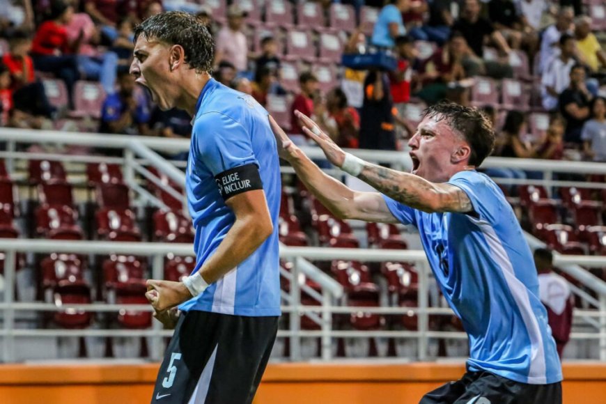 Uruguay debutó con victoria en el Sudamericano Sub20