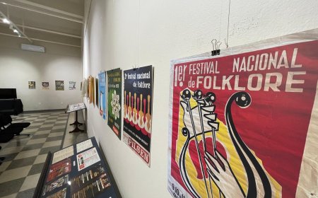 Muestra sobre el Festival de Folklore en el Museo Casa de Rivera