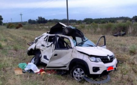 Canelones: un policía fallecido y dos jóvenes lesionados en accidentes de tránsito