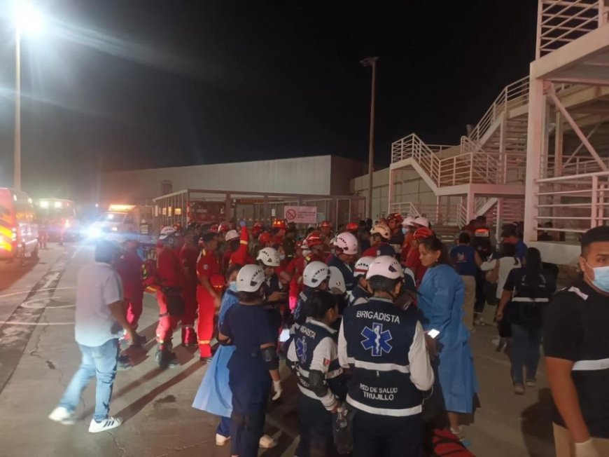 Ascienden a seis los muertos y a 81 los heridos tras desplomarse el techo de un centro comercial en Perú