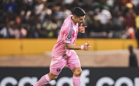 Con gol de Suárez, Inter Miami se mete en cuartos de final de ConcaChampions