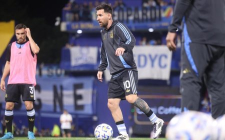 Messi no estará en el partido ante Uruguay