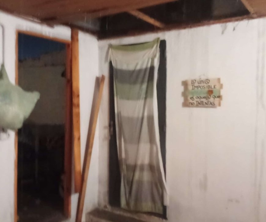 Una turbonada afectó viviendas en Juan Lacaze