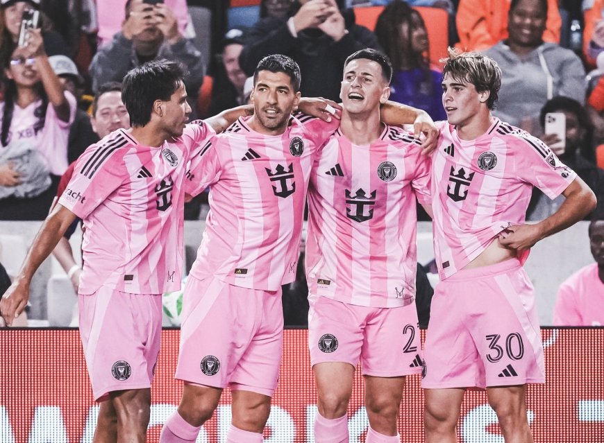 Sin Messi y con un gol de Suárez, Inter Miami goleó a Houston 4-1