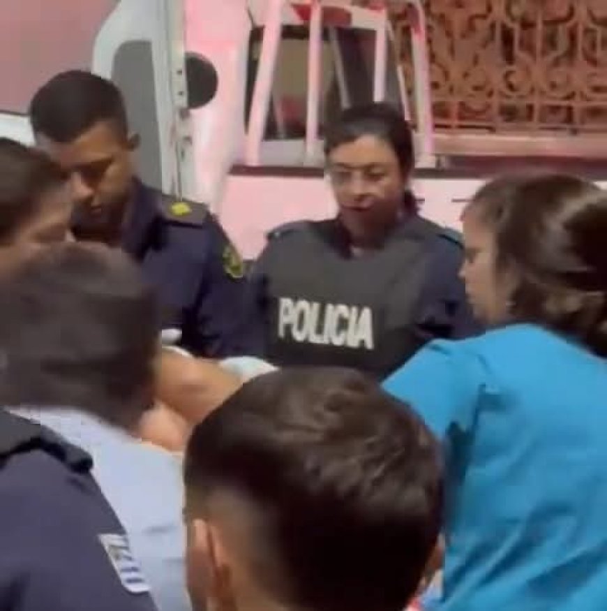 Riña en Plaza Gallinal deja un herido y daños en Sarandí Grande con jóvenes aparentemente de Durazno