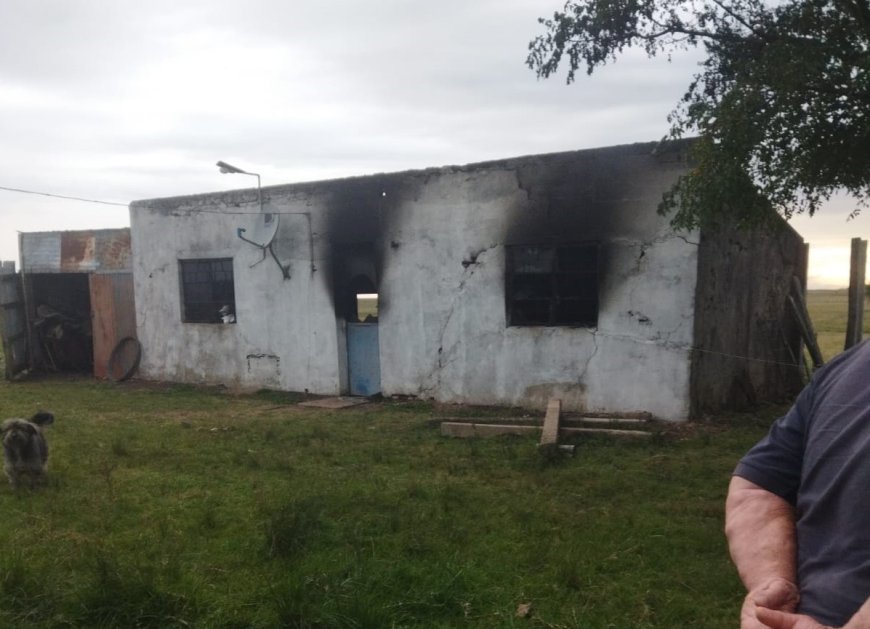 Tacuarembó: otras dos viviendas fueron incendiadas en Cardozo Chico