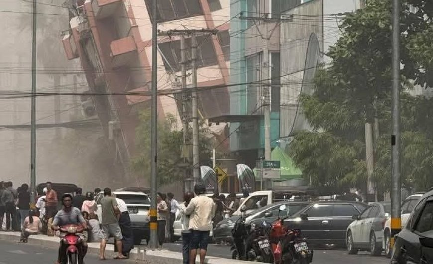 Tres muertos, 50 heridos y 70 desaparecidos en un edificio de Bangkok tras terremoto