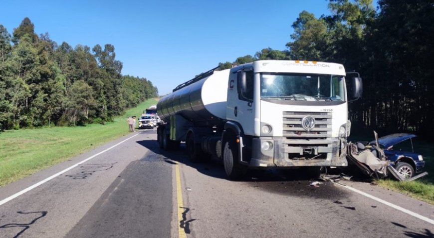 Un muerto y tres lesionados en Colonia