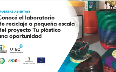 Durazno da un paso hacia la sostenibilidad con la inauguración de un laboratorio de reciclaje a pequeña escala