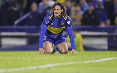 Cavani se lesionó y se pierde el clásico ante River