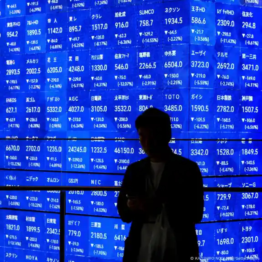 Lunes negro en las bolsas por temor a una recesión global