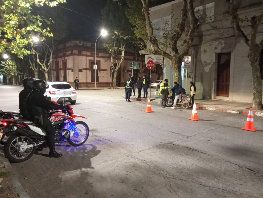 Se realizó operativo conjunto de control de tránsito en Durazno