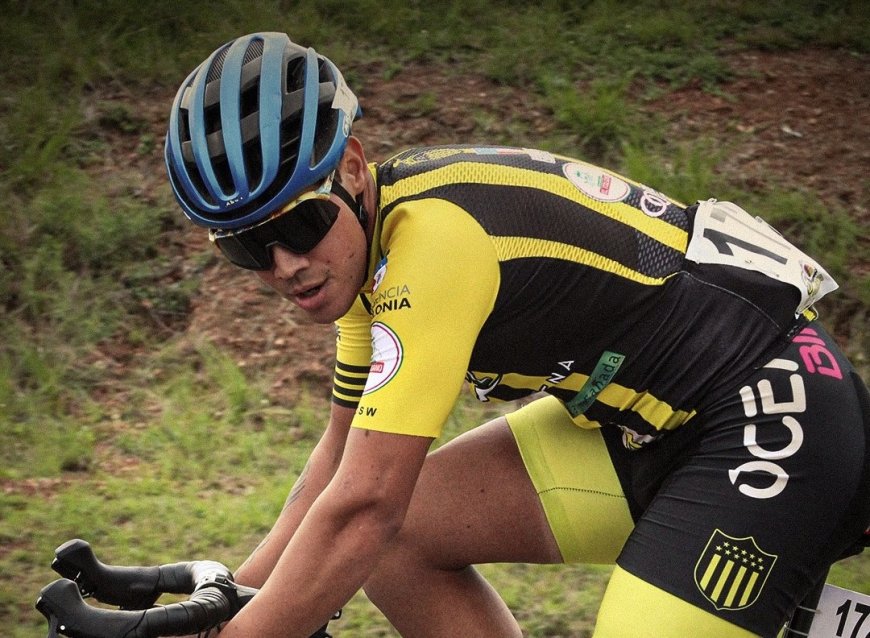 Juan Andrés Zimmermann ganó la tercera etapa de la Vuelta Ciclista